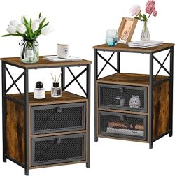 VECELO Modern Night Stand